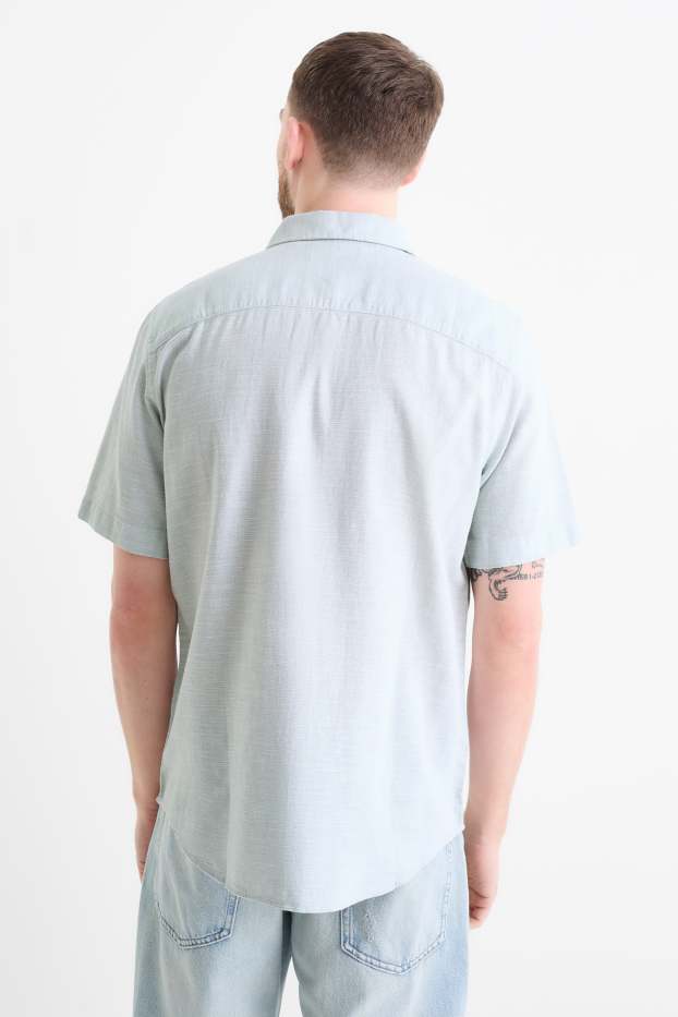 Herren - Hemd - Regular Fit - Kent - hellgrau