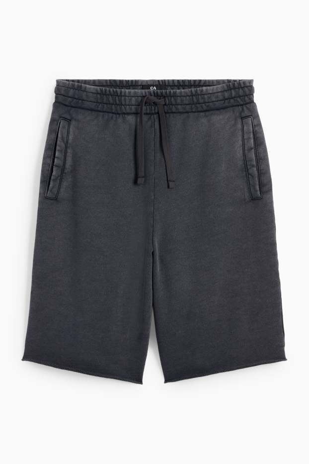 Herren - Sweatshorts - anthrazit