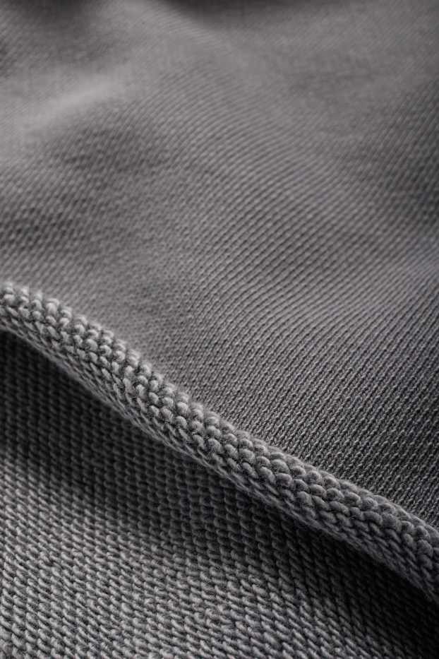 Uomo - Shorts di felpa - grigio