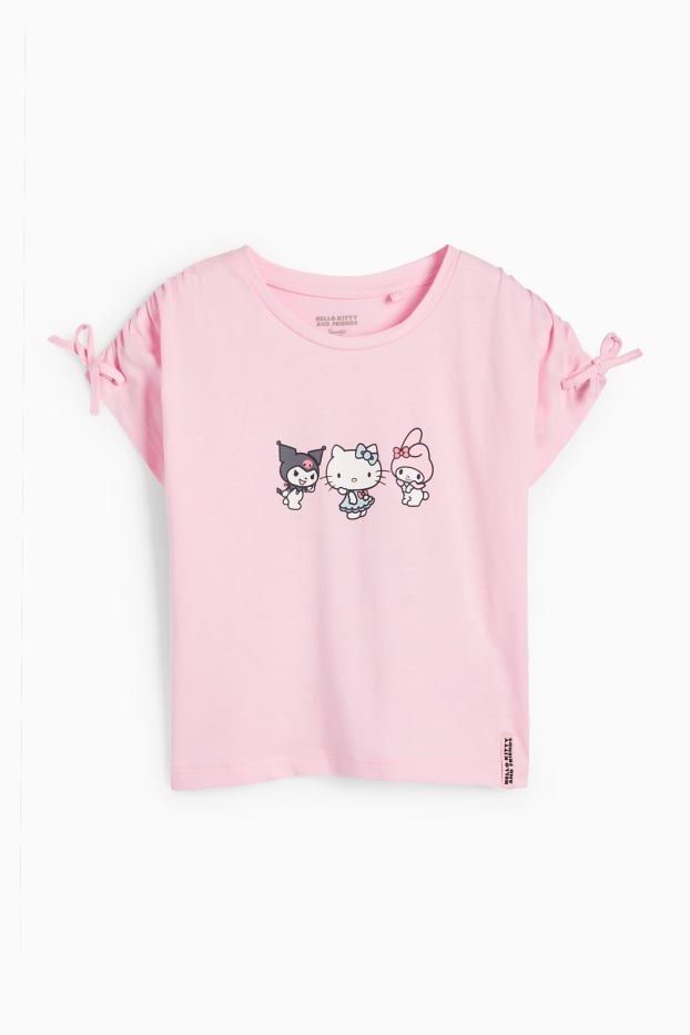Enfants filles - Hello Kitty et ses amis - T-shirt - rose