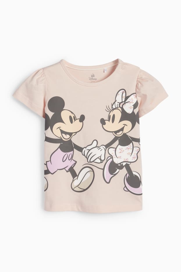 Baby: meisjes - Disney - baby-T-shirt - roze