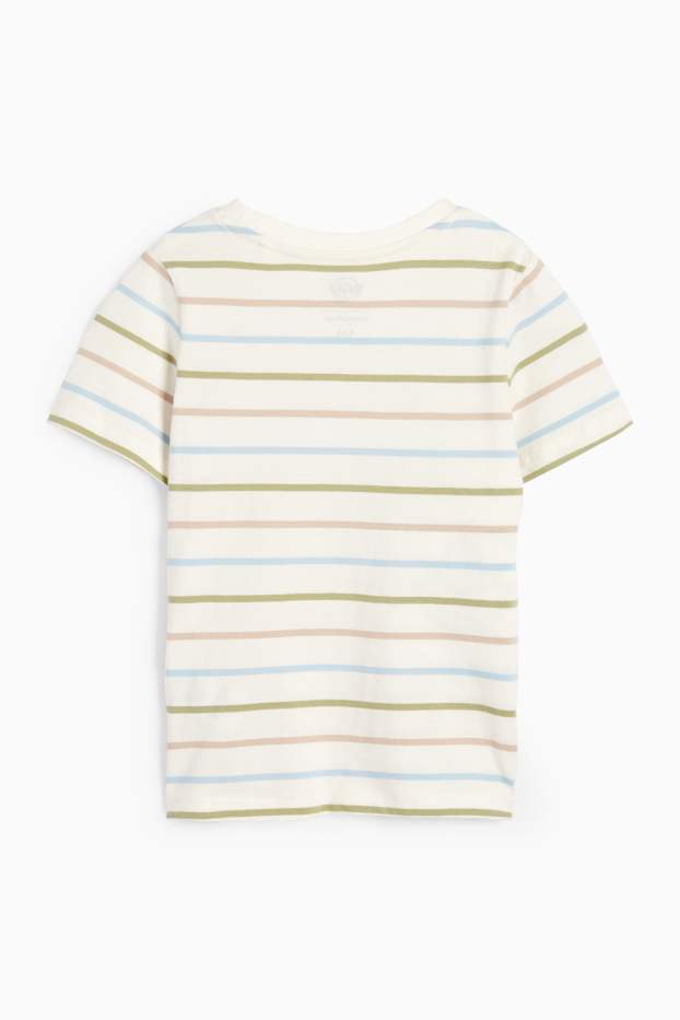 Bambini - T-shirt - PAW Patrol - Chase - a righe - bianco crema