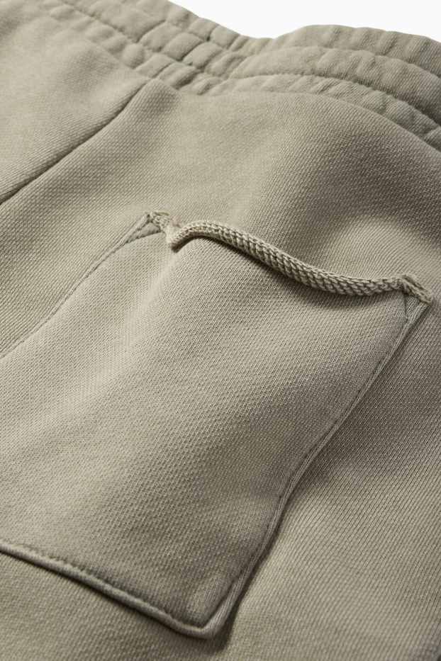 Heren - Sweatshort - groen