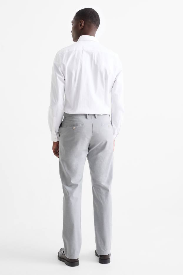 Herren - Chino - Slim Fit - hellgrau