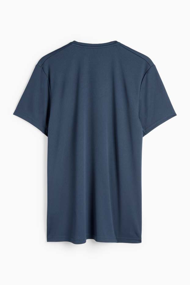 Hommes - Haut de sport - regular fit - bleu foncé