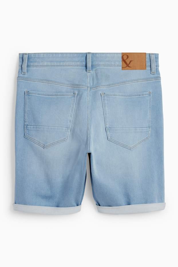Herren - Jeans-Shorts - Flex Jog Denim - helljeansblau