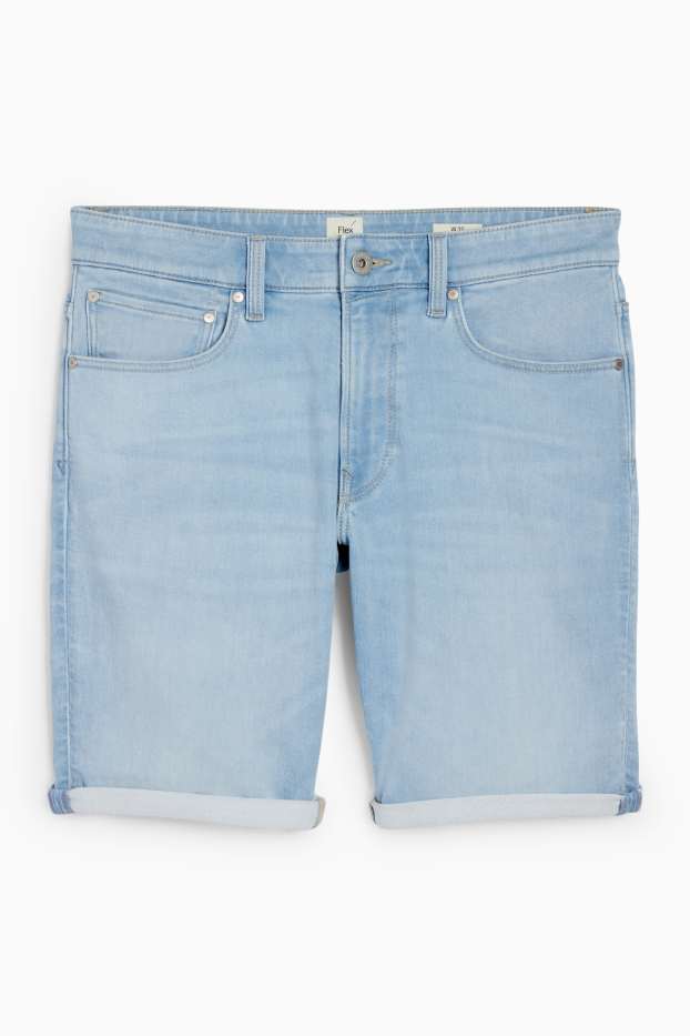 Herren - Jeans-Shorts - Flex Jog Denim - helljeansblau