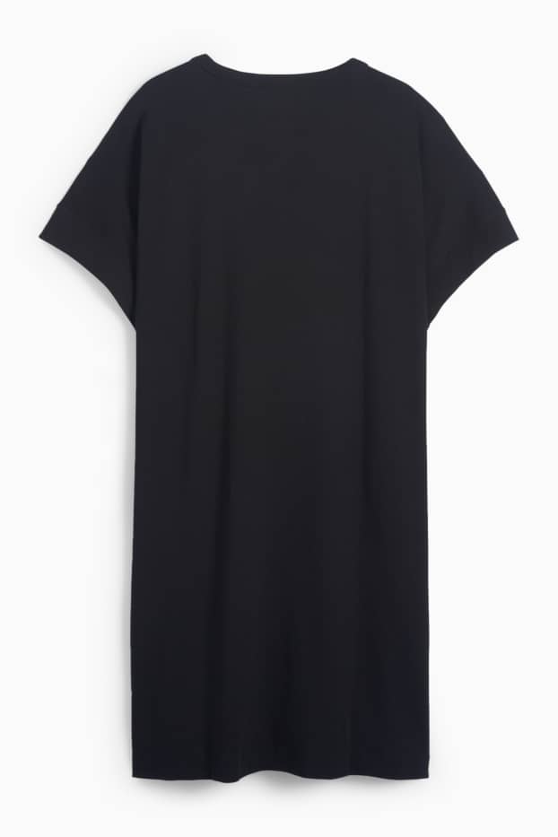 Women - T-shirt dress - black