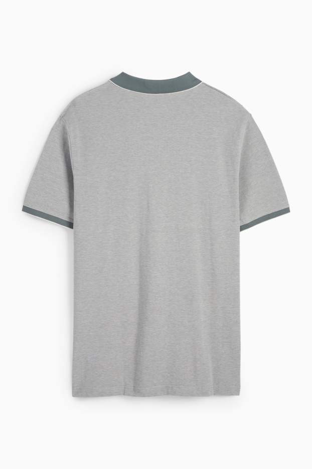 Herren - Poloshirt - grün