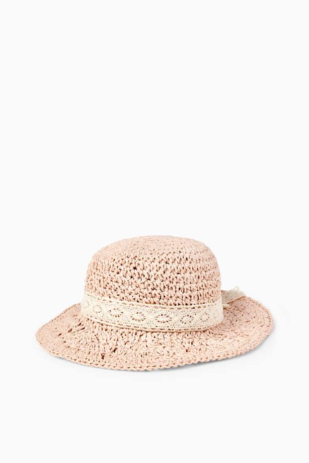 Baby: meisjes - Babyhoedje - roze