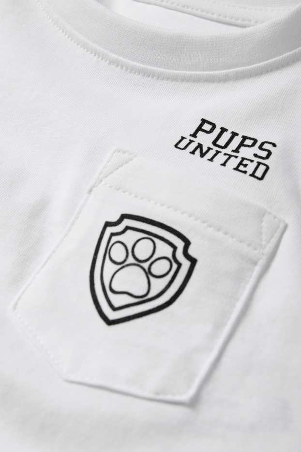 Enfants garçons - La Pat’ Patrouille - Chase, Marcus, Ruben - T-shirt - blanc