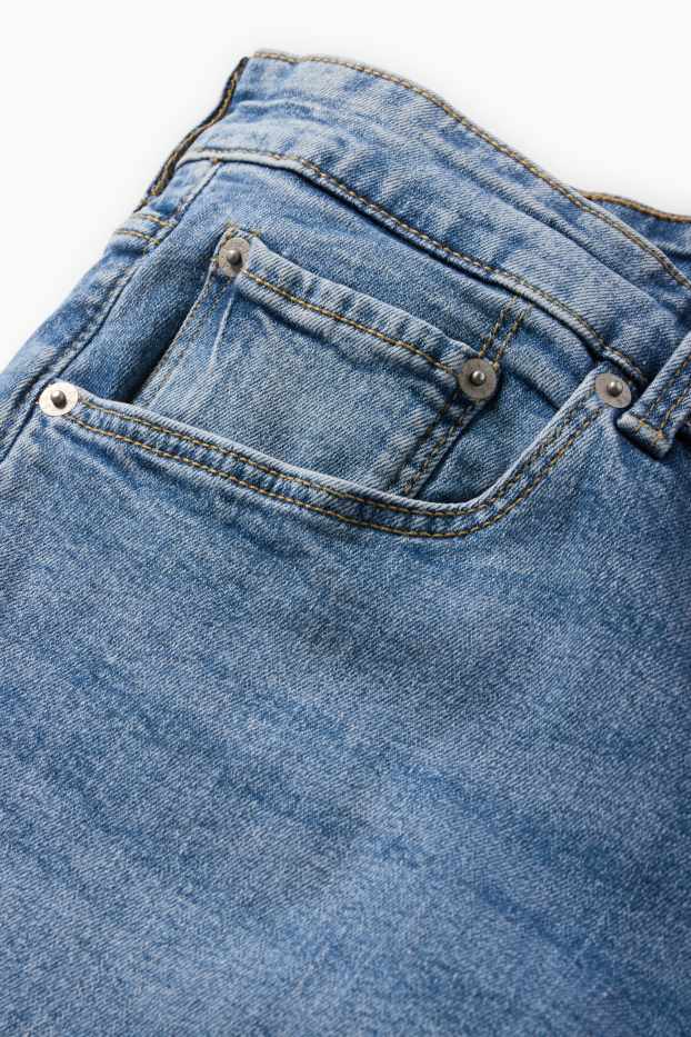 Herren - Jeans-Shorts - LYCRA® - jeansblau