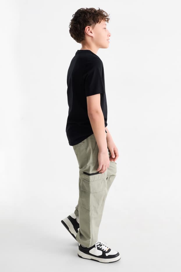 Bambini - Pantaloni cargo - grigio chiaro