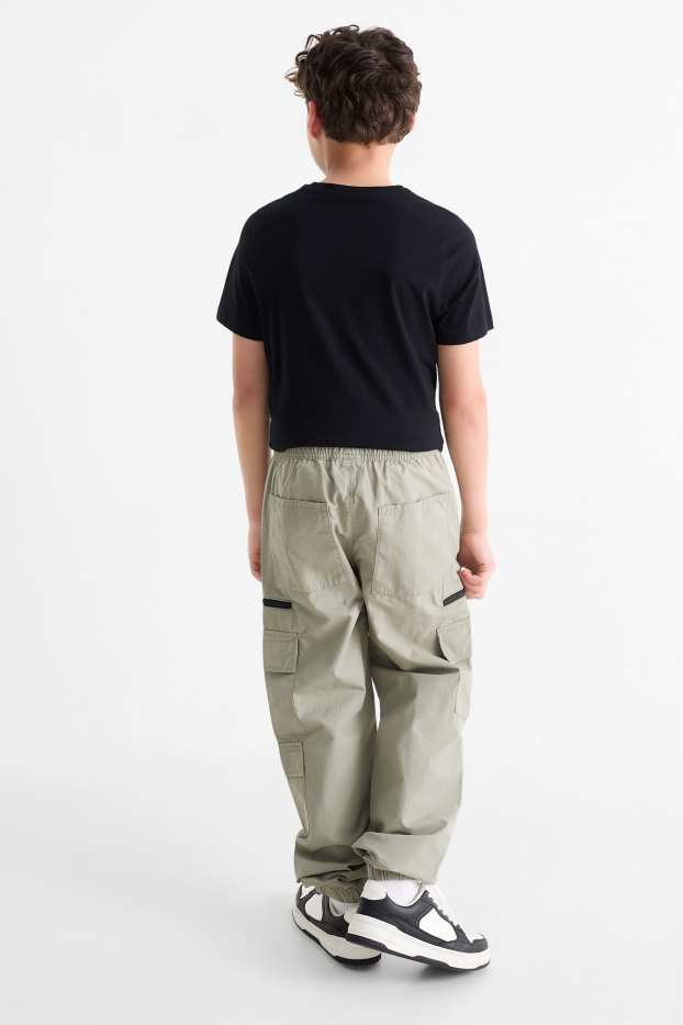 Bambini - Pantaloni cargo - grigio chiaro