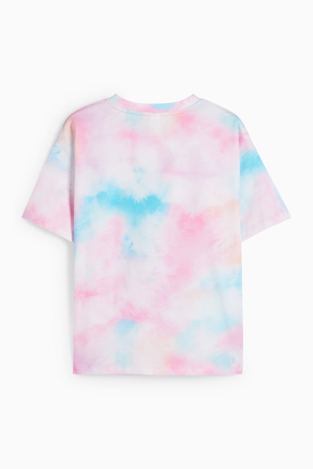 Copii - Fete - Lilo & Stitch - tricou cu mânecă scurtă - cu model - roz