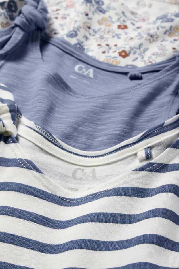 Nena - Paquet de 3 - sirena marina - vestit - blau