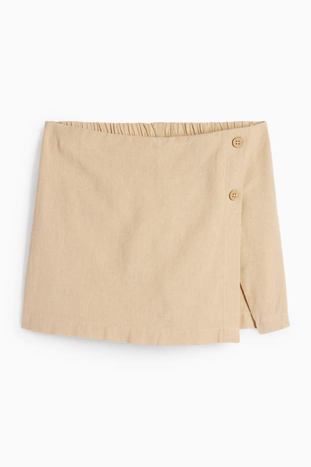 Kinder Mädchen - Skort - beige