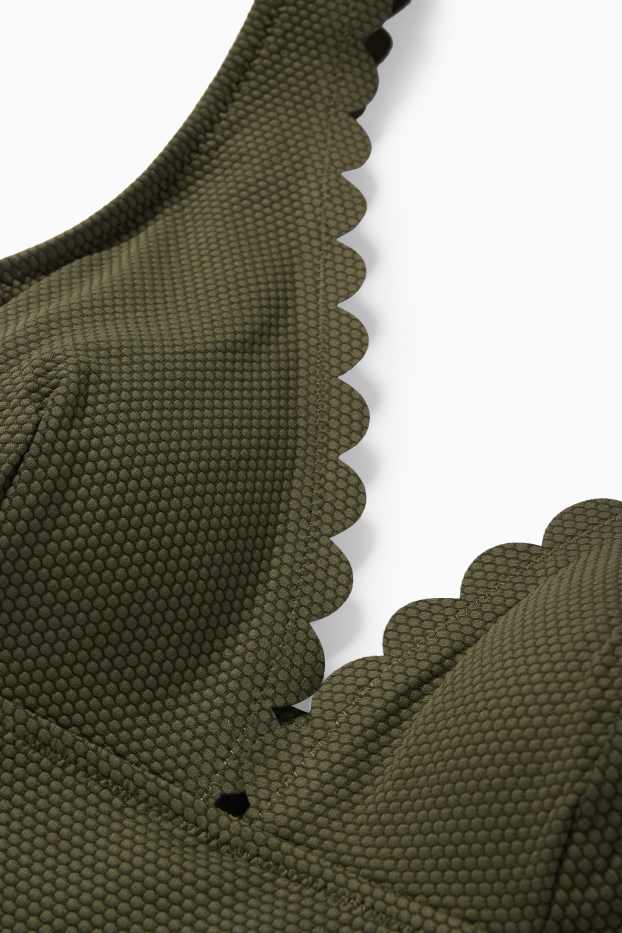 Damen - Shaping-Badeanzug - wattiert - LYCRA® XTRA LIFE™ - khaki