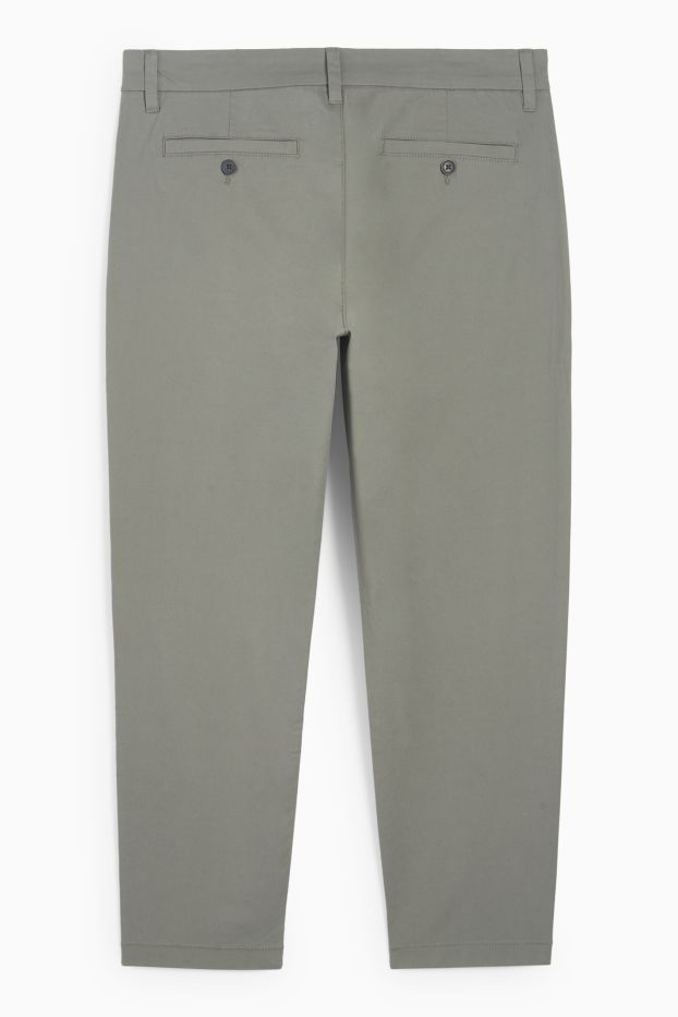 Hommes - Chino - tapered fit - taupe