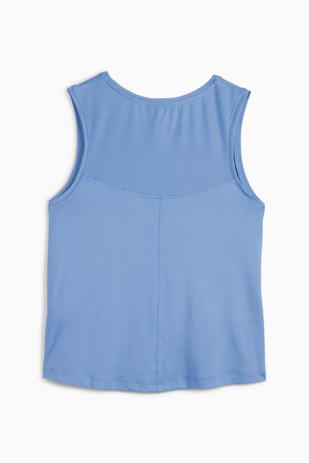 Femmes - Haut de sport - 4 Way Stretch - bleu