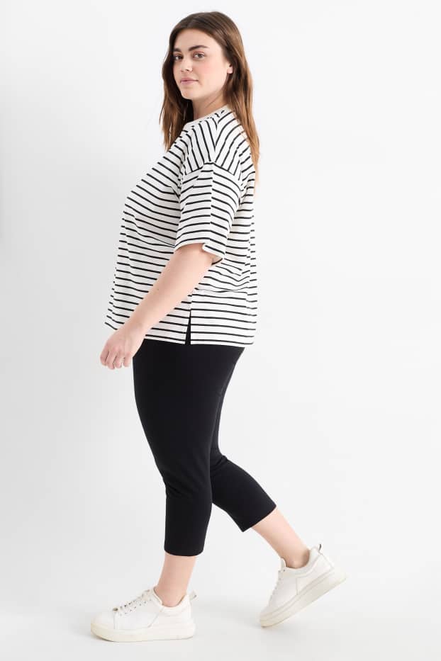 Femmes - Legging capri - noir