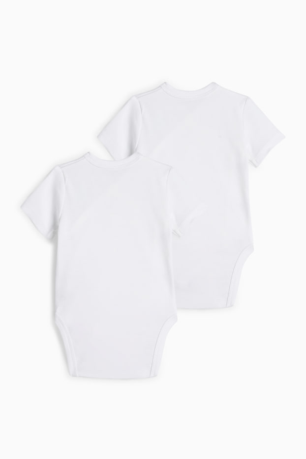 Unisex - Multipack 2 ks - zavinovací body pro miminka - bílá