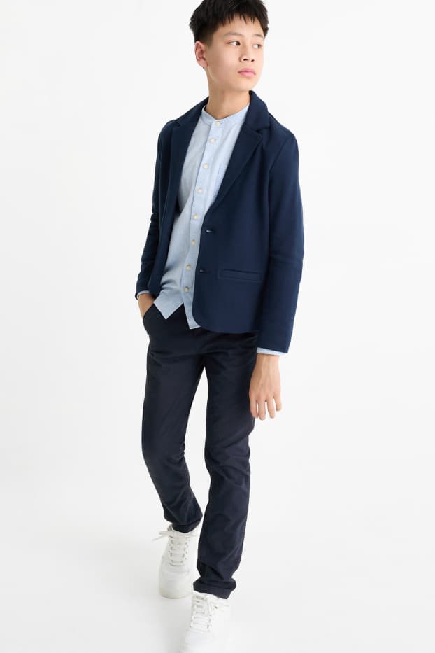 Bambini - Pantaloni chino - blu scuro