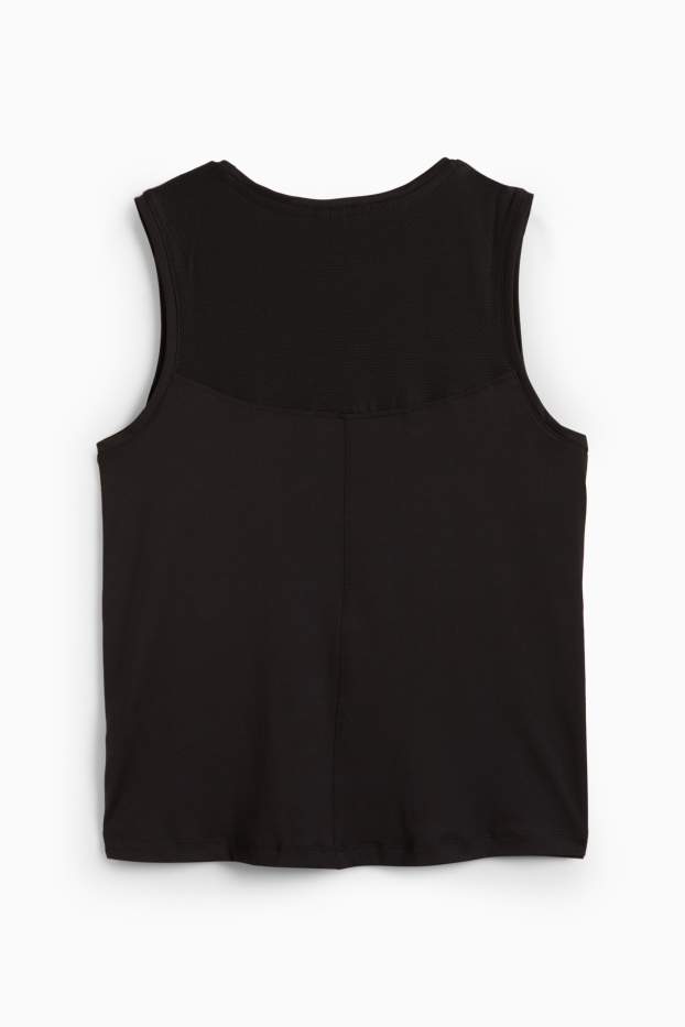 Women - Active top - 4 Way Stretch - black