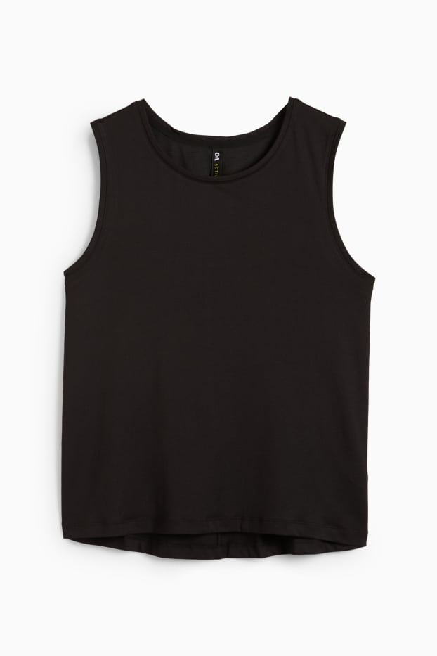 Women - Active top - 4 Way Stretch - black