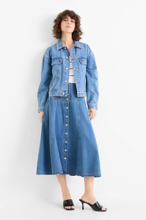 Donna - Gonna di jeans - jeans blu