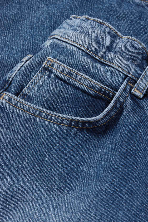 Kinderen: jongens - Bermuda van spijkerstof - jeansblauw