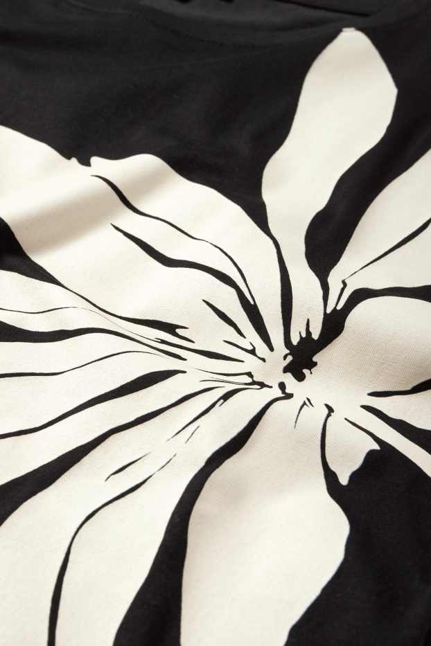 Femei - Tricou - regular fit - negru