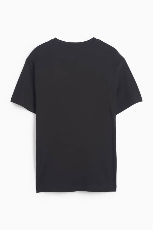 Kinder Buben - Minecraft - Kurzarmshirt - schwarz