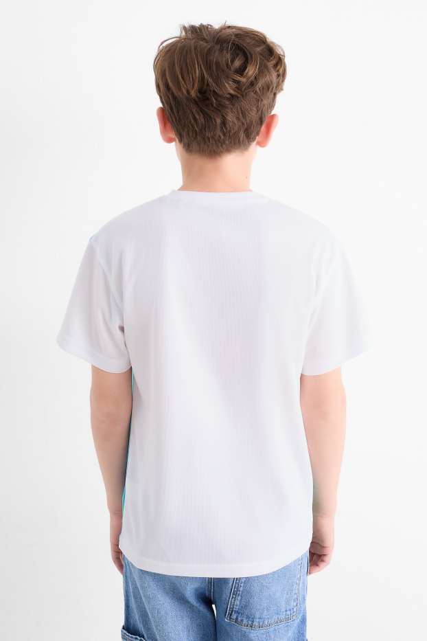 Bambini - Videogiochi - maglia a maniche corte - blu / bianco