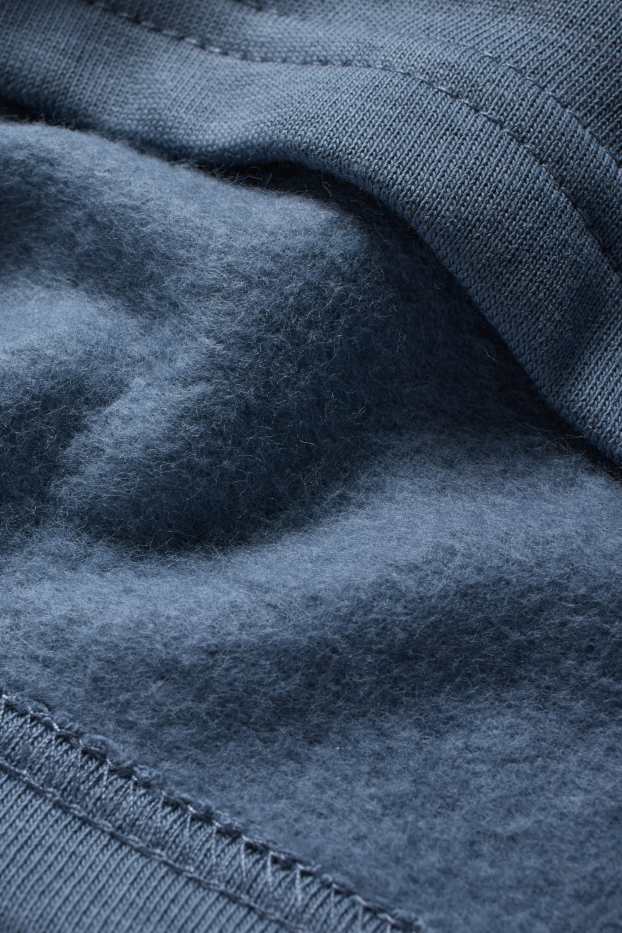 Home - Pantalons curts de xandall - blau fosc