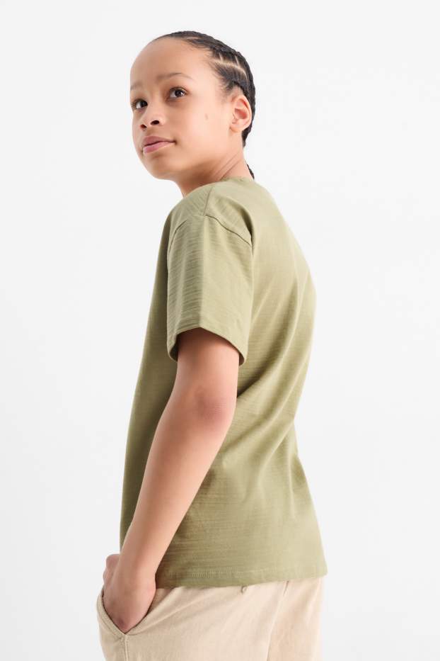 Nen - Samarreta de mànigues curtes - verd clar