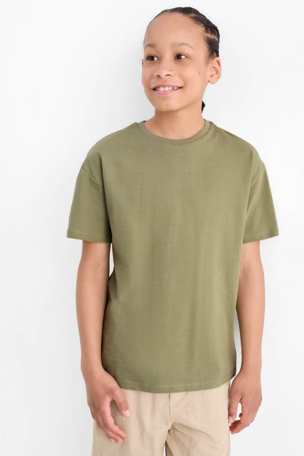 Nen - Samarreta de mànigues curtes - verd clar