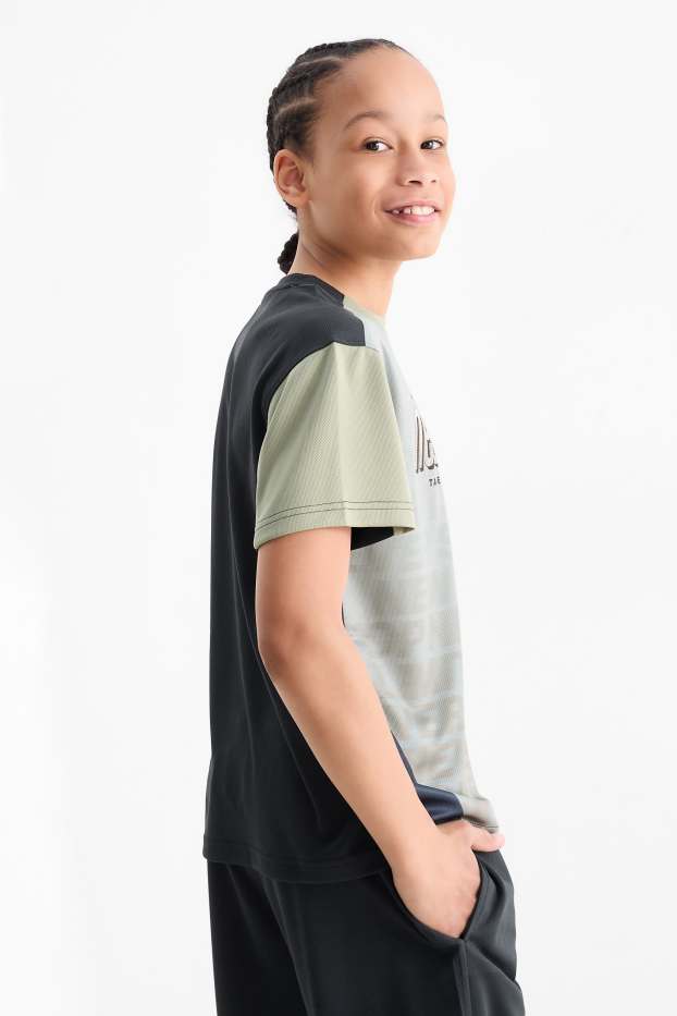 Children Boys - Technical top - light green