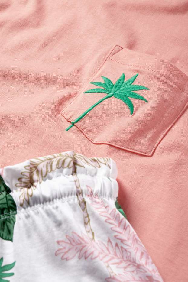 Femmes - Pyjashort - rose