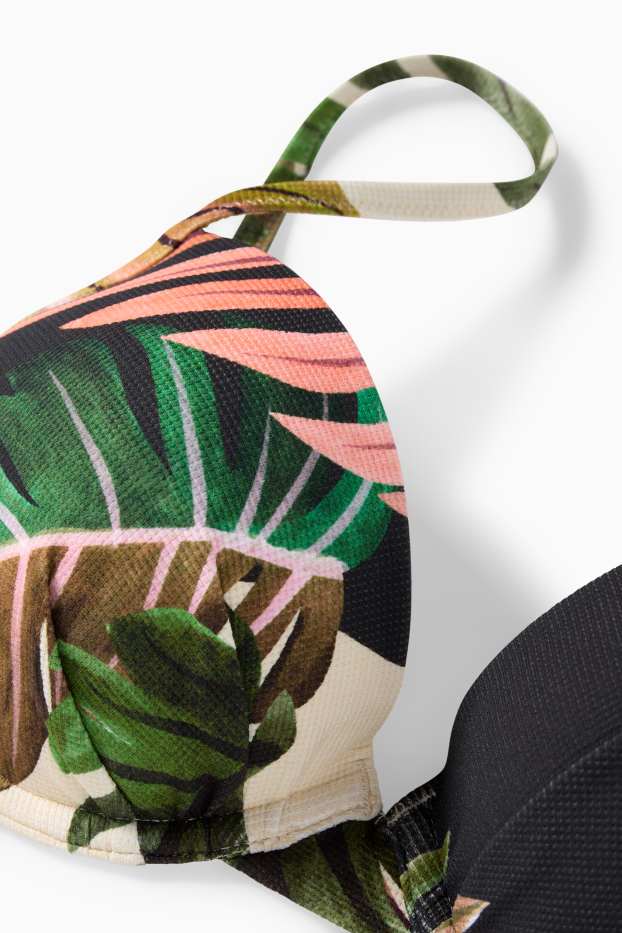 Damen - Bikini-Top mit Bügel - wattiert - LYCRA® XTRA LIFE™ - grün