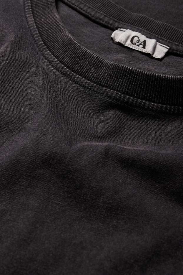 Donna - Vestito a t-shirt - nero