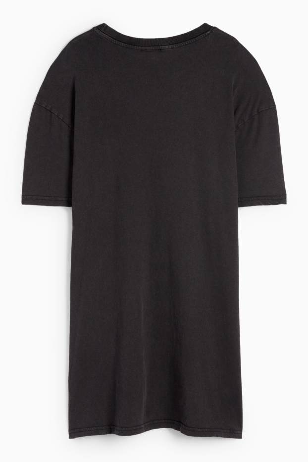 Donna - Vestito a t-shirt - nero