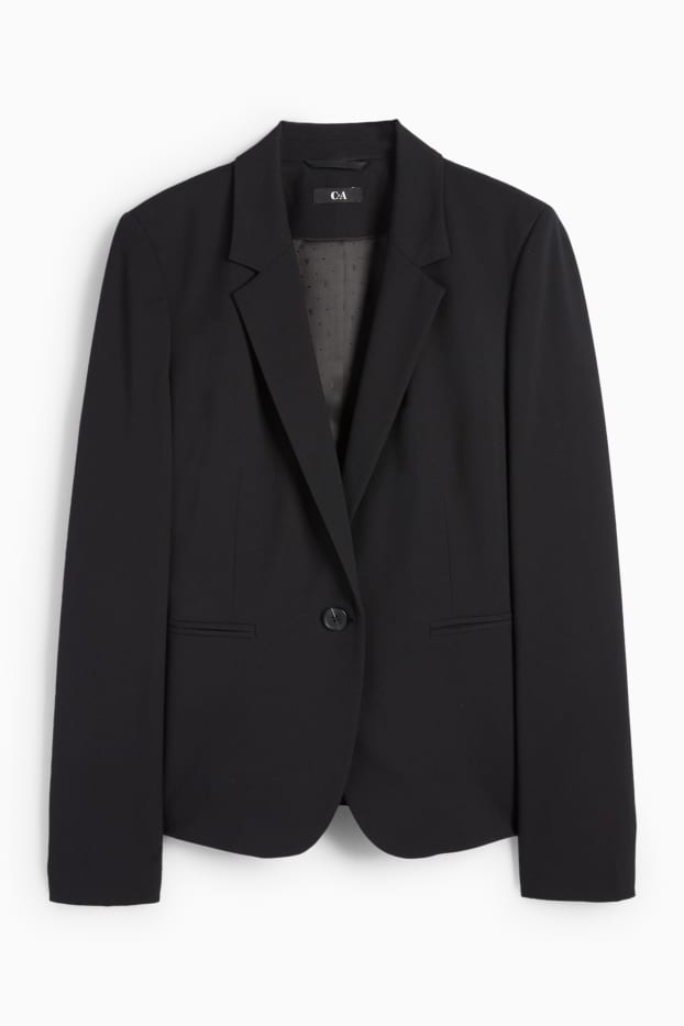 Donna - Blazer business - sciancrato - nero