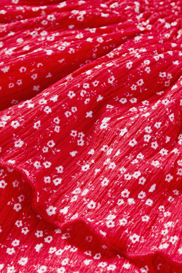 Bambine - Gonna - a fiori - rosso