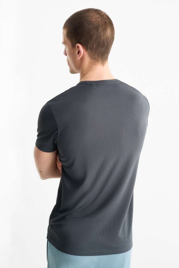 Home - Samarreta de màniga curta tècnica - regular fit - gris fosc