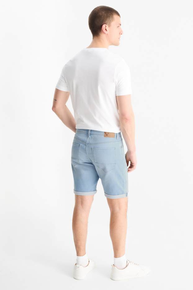 Herren - Jeans-Shorts - Flex Jog Denim - helljeansblau