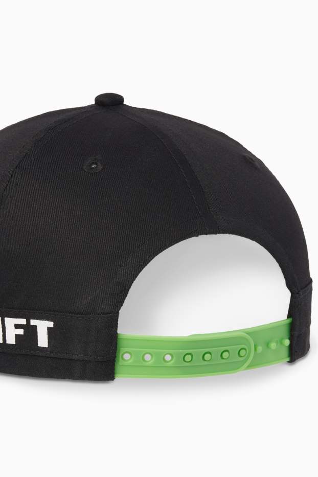 Children Boys - Minecraft - baseball cap - black