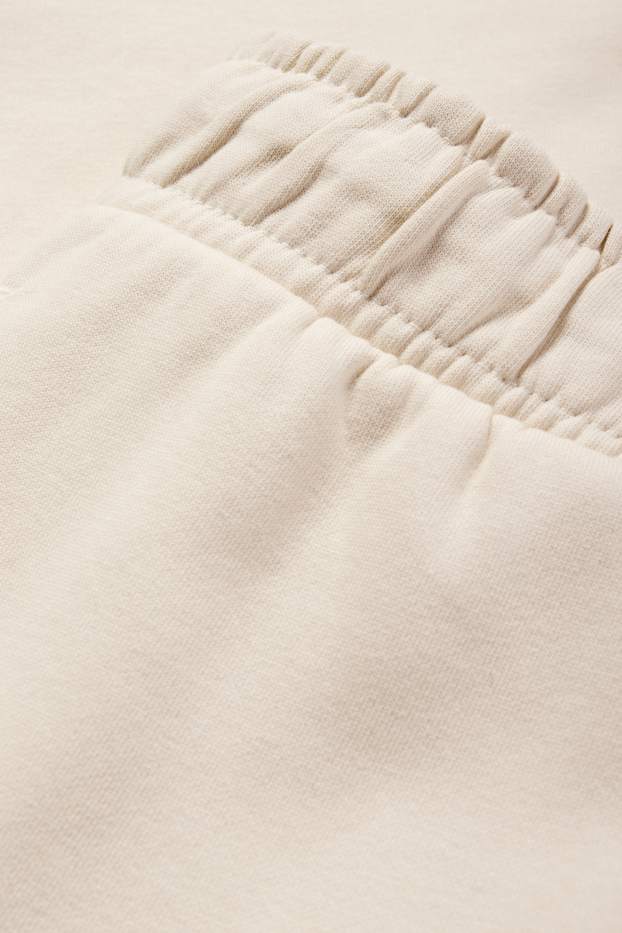 Home - Pantalons curts de xandall - beix clar