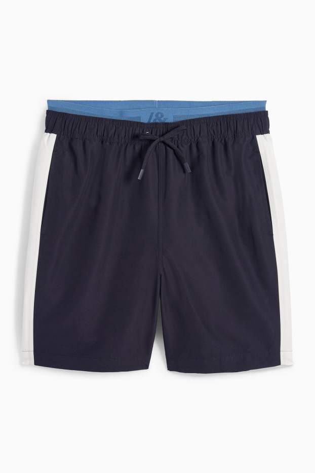 Herren - Badeshorts - dunkelblau
