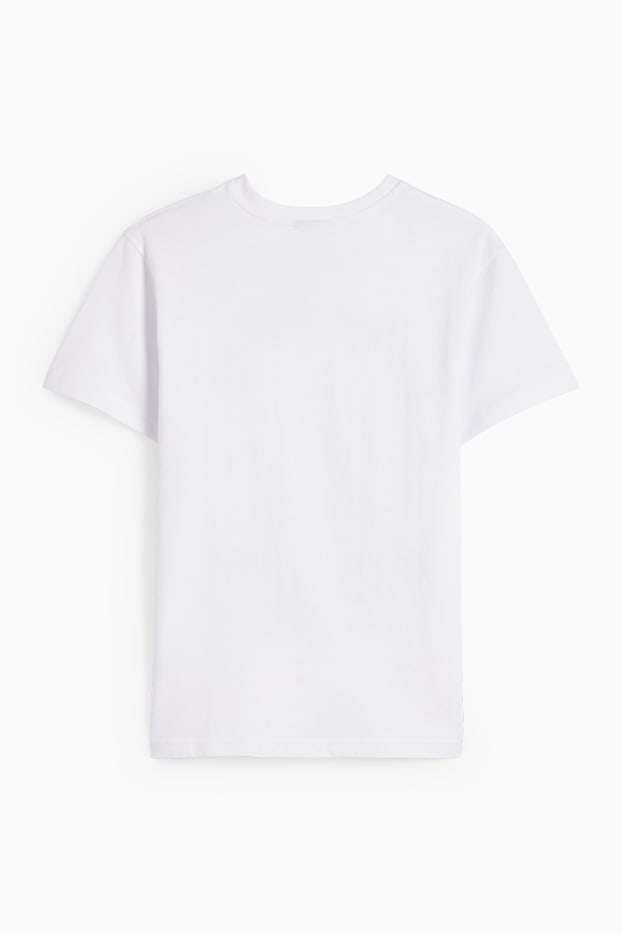 Kinder Buben - Pokémon - Kurzarmshirt - weiß